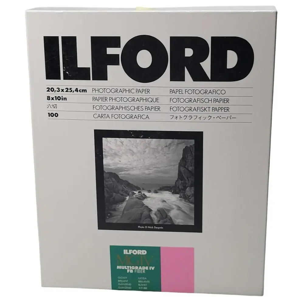 ILFORD 8x10 MGIV Multigrade IV FB Glossy Brillant 100